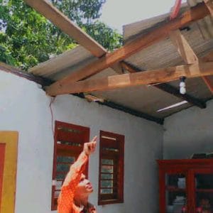 Puting Beliung Terjang Mapolresta Tanjung Balai Karimun