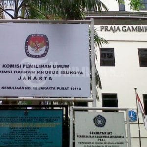 Hari Pertama Pendaftaran Calon Gubernur Jakarta Sepi