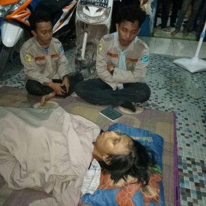 Ikut Berduka, Polsri Serahkan Kasus Kematian Haris ke Kepolisian