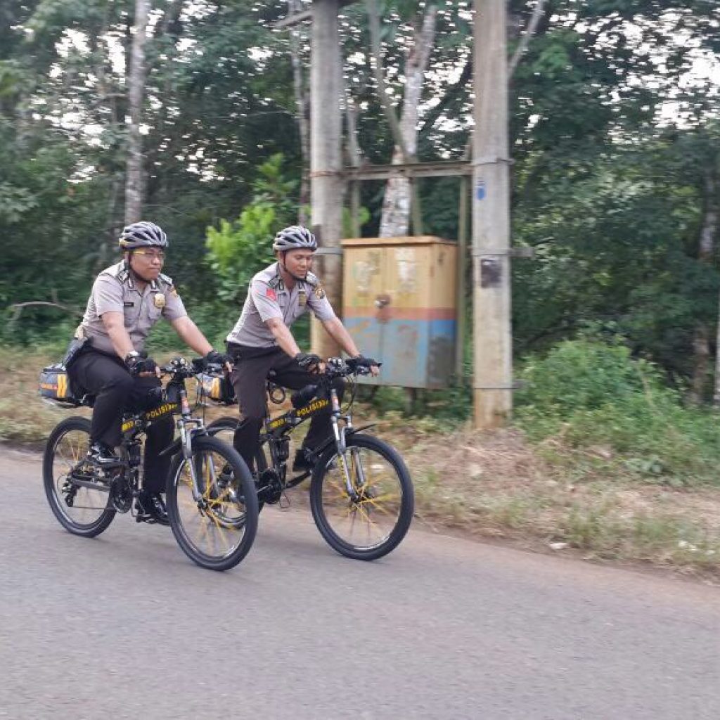 Patroli Bersepeda, Tekan Aksi Kriminal