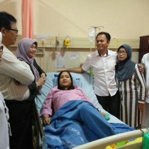 Seorang Ibu Lahirkan Bayi Kembarkan 4 di RSMH Palembang