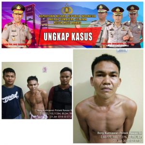 Bentrok Dengan Adik, Karyawan PT Lonsum Bacok Sekuriti