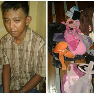 Kepergok Curi BH dan CD, Pemuda Ini Nyaris Dihajar Massa