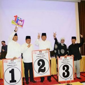 Ini Nomor Urut Paslon Cabup-Cawabup Muara Enim