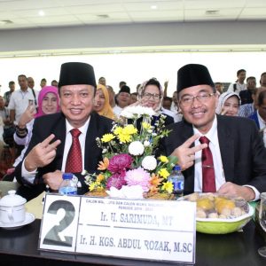 JANJI KAMPANYE: Sarimuda-Cek Rozak Akan Naikkan Gaji Honorer dan Ketua RT/RW