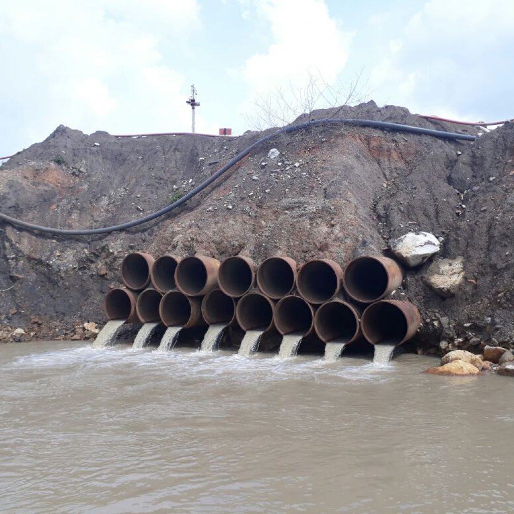 Waduh..Sungai di Desa Tegal Rejo Tercemar Akibat Aktivitas Tambang