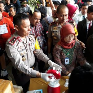 22 Kg Sabu dan 9.000 Ineks Diubah Jadi Jus