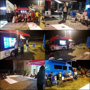 BNN Lubuk Linggau Ajak Penggiat P4GN Nobar