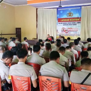 Kapolres Imbau Bhabinkamtibmas Awasi Dana Desa Secara Profesional