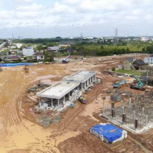 Pembangunan Depo LRT Capai 50 Persen