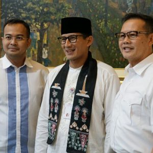 Aswari-Irwansyah Laporkan ‘Sesuatu’ ke Sandiaga Uno