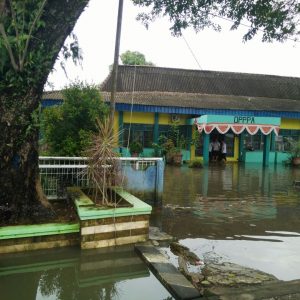 Sejumlah Kantor Pemerintahan Terendam Banjir, Status Muba Siaga II