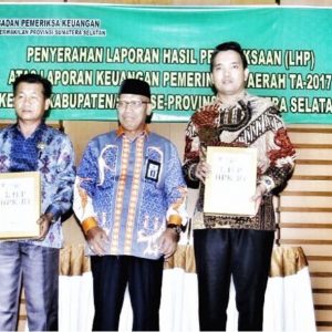 LHP Tercepat di Indonesia, Muba Raih Opini WTP