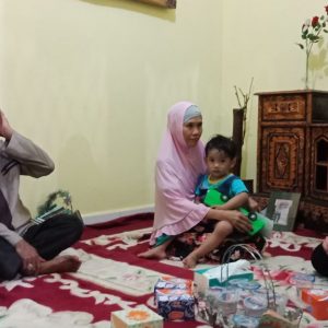 Dodi Reza Alex Noerdin Sambangi Keluarga Sopir Go-Car