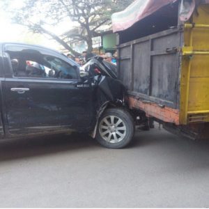 Bocah SD Tewas Terimpit Truk Proyek Tol Kapalbetung