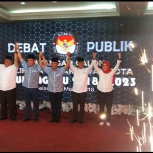 Dua Hal Ini Jadi Fokus Pertanyaan Debat 3 Paslon Lubuk Linggau