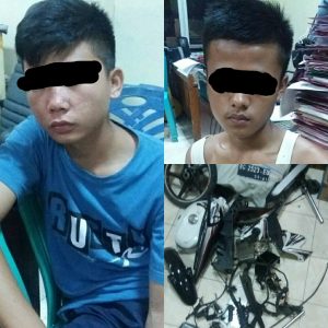 2 Pelajar Diringkus Polisi Gara-gara Terlibat Pencurian Motor