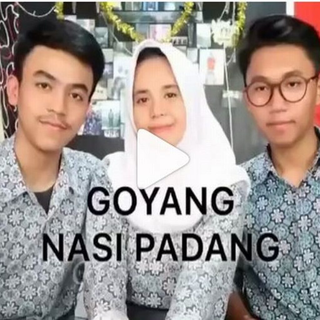 3 Remaja Goyang Nasi Padang Tuai Kritikan Netizen