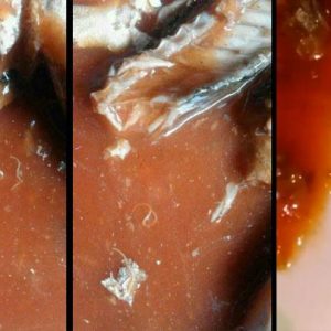 Viral ! Ada Cacing Didalam Sarden Kalengan