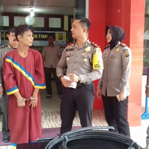 Niatnya Maling Kabel Buat Beli Vodka, Kuli Panggul Pasar Kuto Malah Bonyok