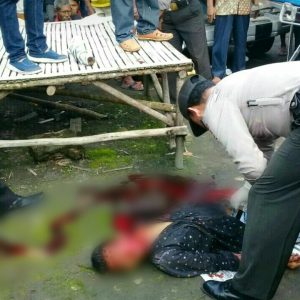 Geger, Warga Gelumbang Temukan Mayat di Pasar dengan Luka Gorok