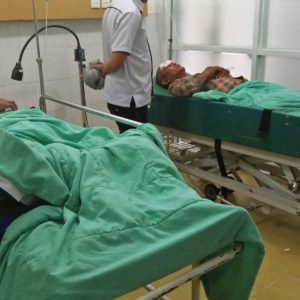 Terlampau Ngebut, Dua Motor Beradu Kambing