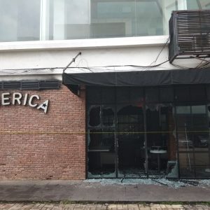 Cafe Liberica Rajawali Hangus Terbakar