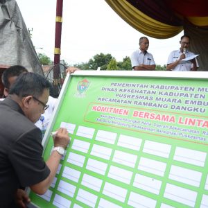 Galang Komitmen Lintas Sektoral, Pemkab Muara Enim Tingkatkan Pelayanan Puskesmas