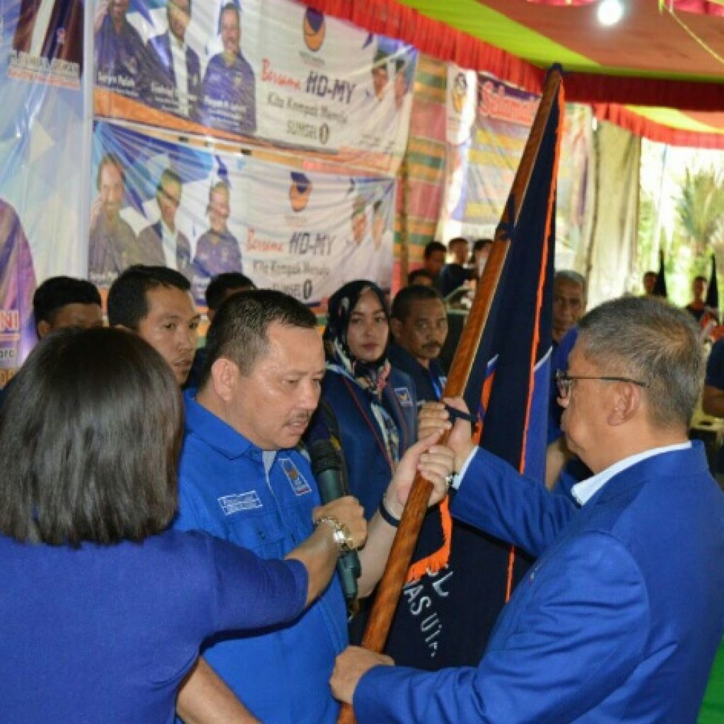 SO Kukuhkan Firsah Jadi Ketua DPD Nasdem Muratara