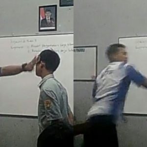 Viral ! Video Guru Tampar Muridnya Dengan Keras, Ini Penjelasan Sekolah