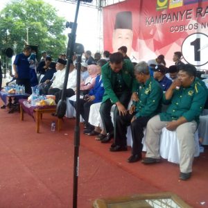 Wulan KDI Hibur Warga Muara Enim Saat Kampanye SBH