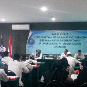 BNN – Kemenag Muara Enim Sepakat Berantas Narkoba di Bulan Puasa
