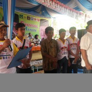 Dihadapan SBH, Tokoh Masyarakat Desa Tanjung Baru Sampaikan Hal Ini