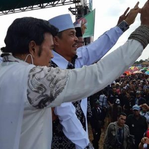 Sang Raja Dangdut Ramaikan Kampanye Akbar Buya-Supartijo