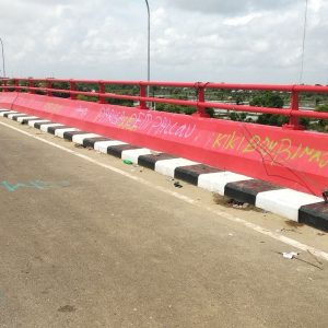 Dicari! Pelaku Vandalisme FO Keramasan Akan Dilaporkan ke Pihak Berwajib