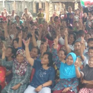 Disambut Optimis Warga Tanjung Medang, SBH Bakal Bangkitkan Sekolah dan Berobat Gratis