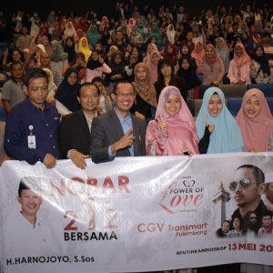 Nobar Dengan Mahasiswa, Harnojoyo Terpukau Oleh 212 The Movies
