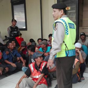 19 Pria Terjaring Razia Preman