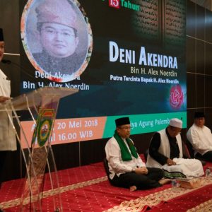Haul ke-15 Tahun Deni Akendra Bin H Alex Noerdin