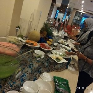 Ada Pasar Bedug Pengkolan di Hotel Rio City Palembang