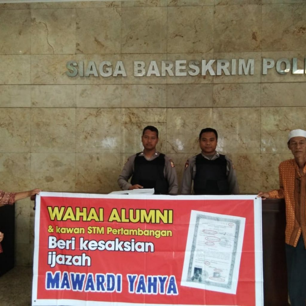 Dugaan Ijazah Palsu MY Dilaporkan ke Bareskrim