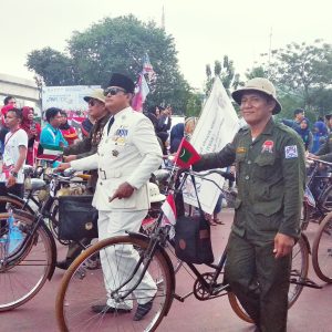 Ada “Suekarno” di Parade Rakyat 100 Hari Asian Games