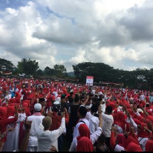 Paslon RR Isi Kampanye Akbar Dengan Zikir dan Istigosah