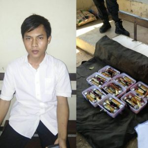 Seorang Pria di Semarang Ditangkap Kedapatan Bawa Bom Waktu