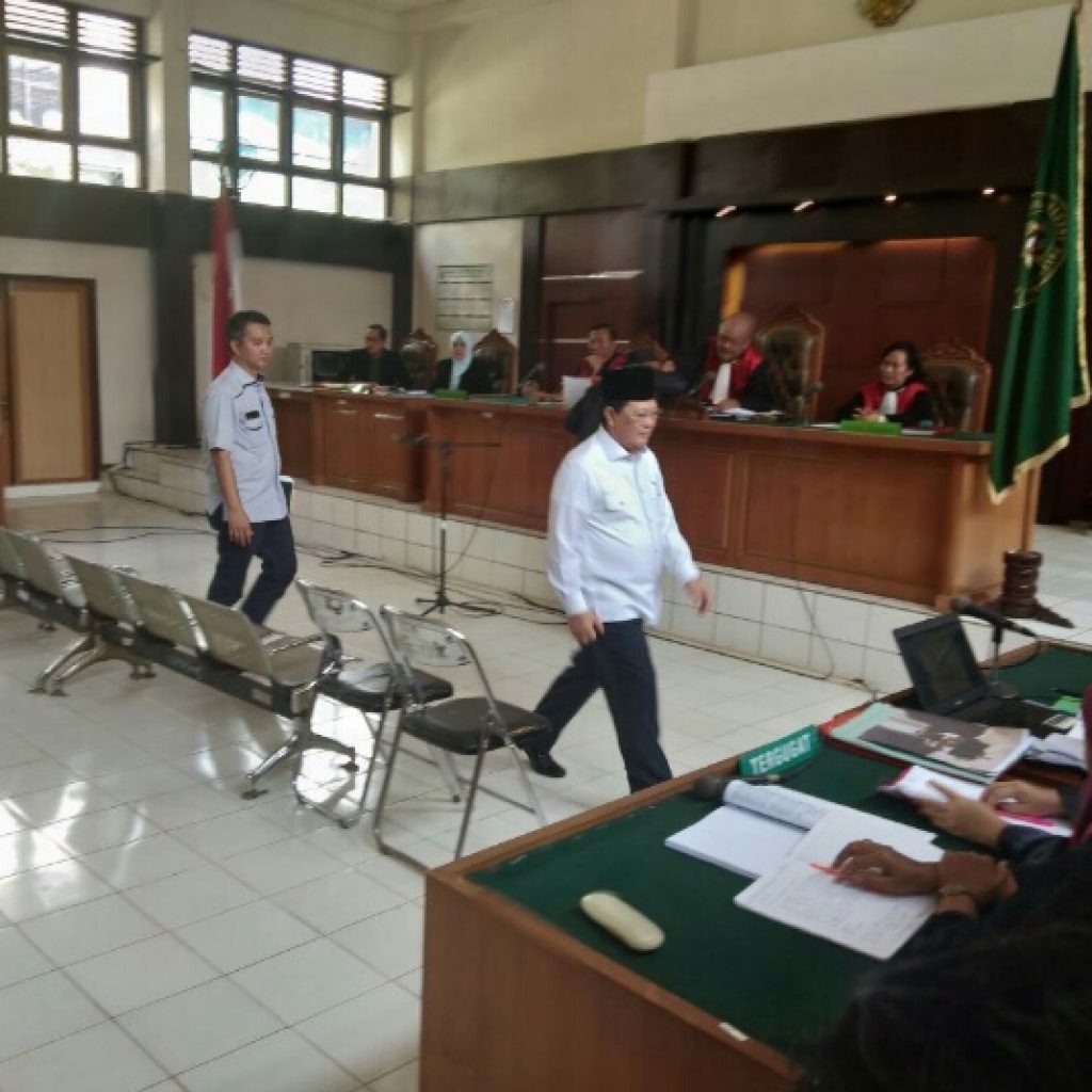 Bupati Muratara Jadi Saksi Sidang Korupsi Fee Proyek Pembangunan