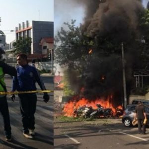 Kapolri Tinjau TKP Pengeboman Surabaya