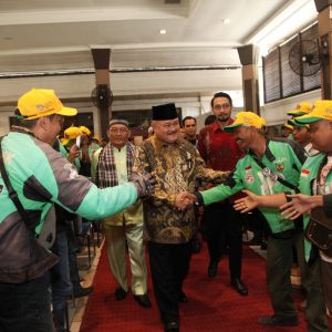 Dukung Asian Games, Gojek Palembang Padati Griya Agung