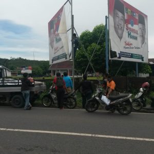 Masa Tenang, APK Pilbub Muara Enim di Copot Panwaslu
