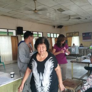 Pesta Demokrasi, Keturunan Tioghoa di Muara Enim Antusias Berikan Hak Suara