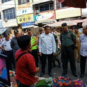 Tiga Pilar Lubuk Linggau Sidak Pasar Inpres